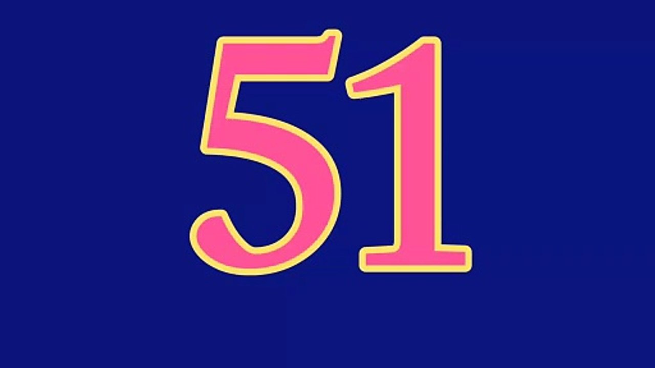 Urdu ginti 51 to 60