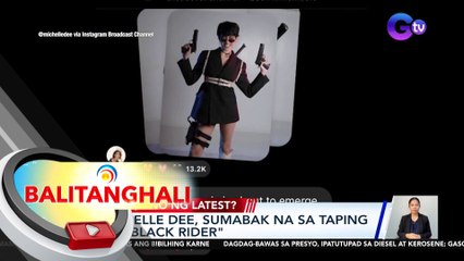 Michelle Dee, sumabak na sa taping ng "Black Rider" | BT