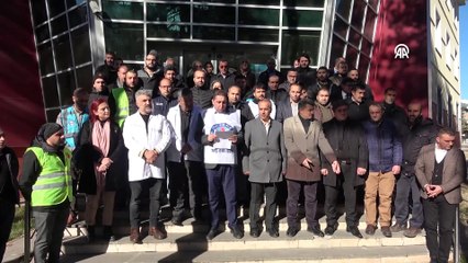 Toç Bir-Sen üyeleri Van'da veteriner sağlık teknikerine saldırıyı kınadı