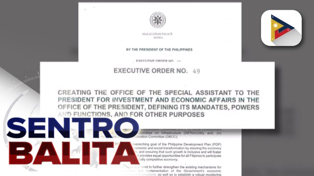 PBBM, bumuo ng tanggapan na tututok sa pagpapatupad ng investments na pumapasok sa Pilipinas;