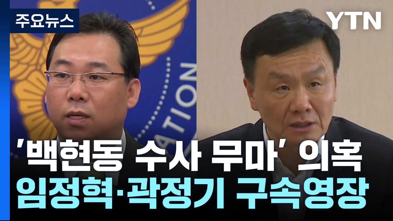 '백현동 수사무마 의혹' 임정혁·곽정기 변호사 구속영장 청구 / YTN