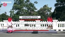 Jokowi Resmikan Jembatan Otista di Bogor, Diklaim Meminimalisir Kemacetan Presiden Joko Widodo meresmikan Jembatan Otto Iskandar Dinata (OTISTA), di Kota Bogor, Jawa Barat, Selasa 19 Desember 2023.