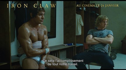 Iron Claw : bande-annonce VOST (avec Zac Efron) - au cinéma le 24 janvier