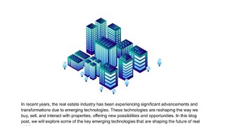 The Future of Real Estate: Emerging Technologies | Landmark Estates