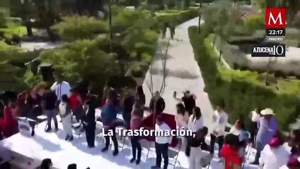 Claudia Sheinbaum llama a los jóvenes a apropiarse de la 4.ª T en evento en Coyoacán