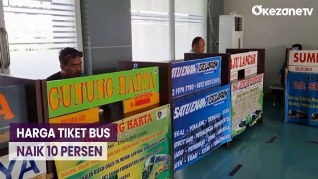 Harga Tiket Bus di Terminal Pondok Cabe Naik 10 Persen Jelang Natal dan Tahun Baru