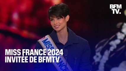 Download Video: Miss France 2024: l'intégralité de l'interview d'Ève Gilles sur BFMTV