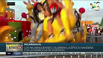 Nicaragüenses celebran la Navidad por la unidad y la paz