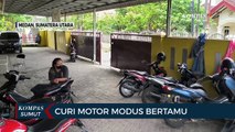 Pencuri Motor Modus Bertamu Terjadi di Medan