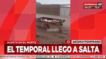 El temporal llegó al norte y arrasó con la provincia de Salta