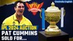 Historic! Pat Cummins breaches the Rs 20 crore mark! SRH bags Cummins in IPL Auction| Oneindia