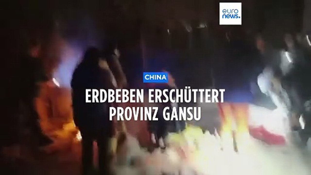 Stärke 6,2: Erdbeben erschüttert Nordwesten Chinas, mehr als 100 Tote