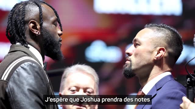 Boxe - Wilder : Je vais mettre Joshua KO