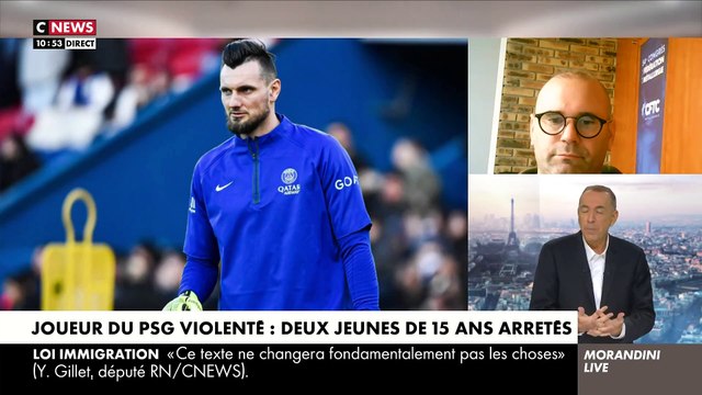 Le joueur du PSG, Alexandre Letellier, et sa famille séquestrés, frappés et menacés cette nuit à leur domicile pour obtenir de l'argent - Deux jeunes de 15 ans interpellés par la police - Vidéo