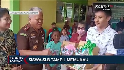 Tangis Haru dan Bahagia Kejaksaan Tinggi Manokwari Saat Kunjungi SLB