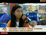 Caraqueños que acuden al Terminal 