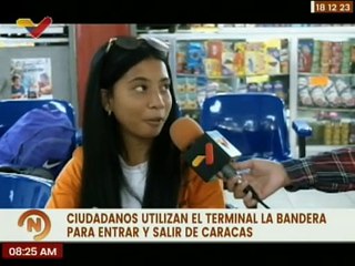 Caraqueños que acuden al Terminal "La Bandera" tienen amplias garantías de seguridad y logística