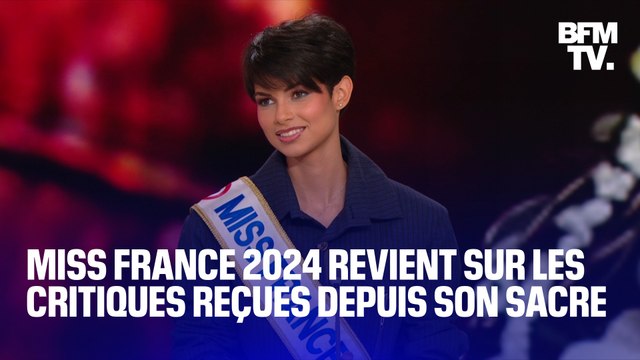 Je préfère les ignorer : Miss France 2024 réagit aux critiques sur son physique depuis son élection