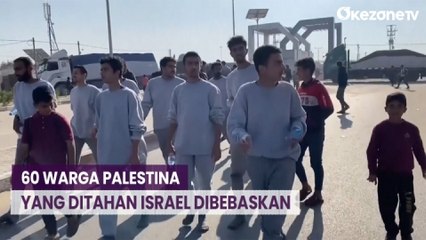 60 Tahanan Israel yang Dibebaskan Mengaku Disiksa Tentara Israel