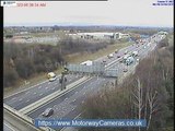 Leeds headlines 19 December: M62 carriageway at Lofthouse Interchange near Leeds closed following serious HGV crash with electric bike