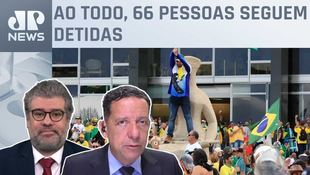 Moraes revoga prisão preventiva de 46 acusados; José Maria Trindade e Felippe Monteiro comentam
