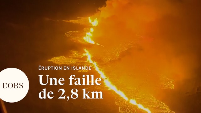 Islande : les images de la nouvelle éruption volcanique qui secoue l’île