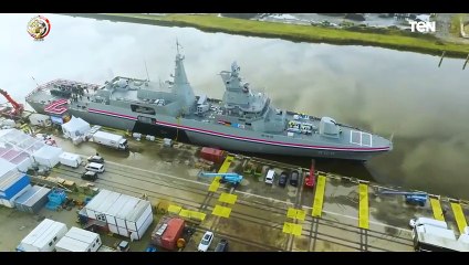 القوات البحرية المصرية تتسلم الفرقاطة "القدير" من طراز MEKO A200