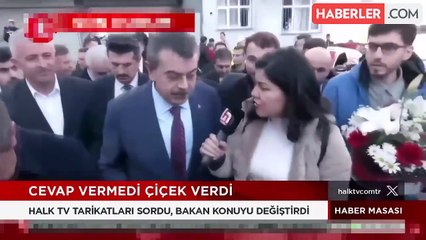 Bakan Tekin'e TBMM'deki "tarikat" çıkışı soruldu: Politik değil hukuki bir konu