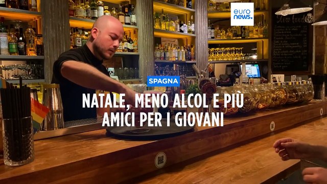 Natale, meno alcol e più amici per i giovani spagnoli
