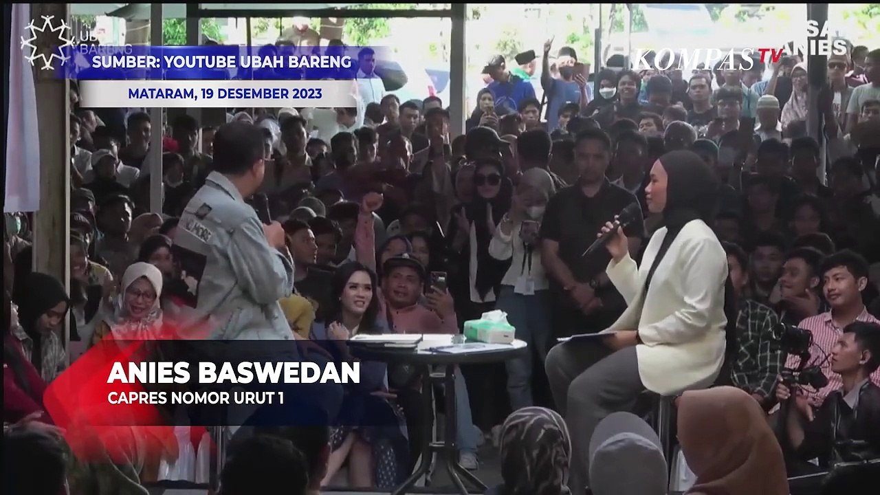 Kala Anies Tolak Diminta Joget saat Dialog di Mataram: Kalau Gagasan Ada, Tak Perlu Joget
