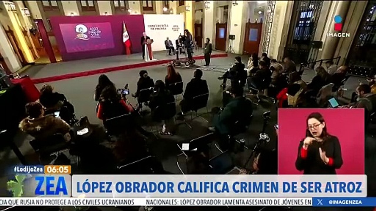 López Obrador califica de "crimen atroz" el ataque en Salvatierra, Guanajuato