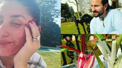 Kareena Kapoor Khan enjoying vacation with hubby Saif at Pataudi Palace