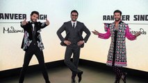 Deepika's EXCITED reaction to Ranveer Singh's Madame Tussauds wax figures is wife goals