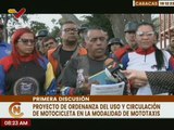 Concejo Municipal de Caracas realizó consulta pública de la ordenanza de circulación de motocicletas