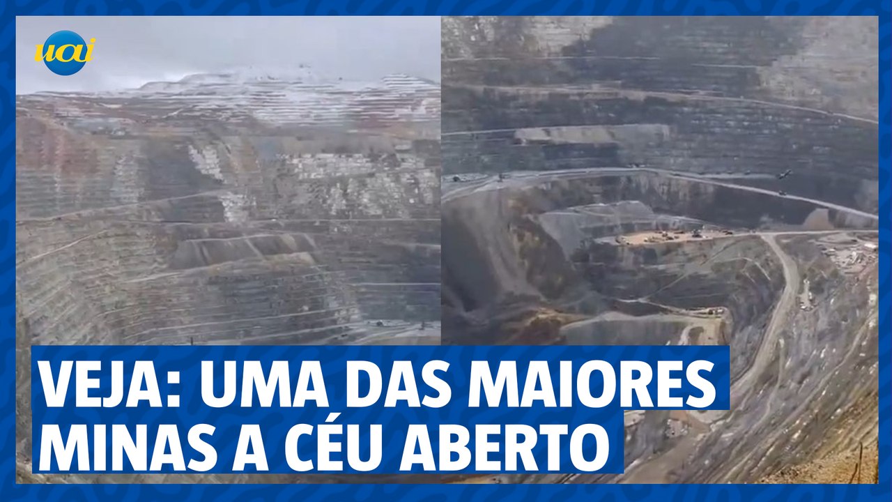 Veja: uma das maiores minas a céu aberto do mundo