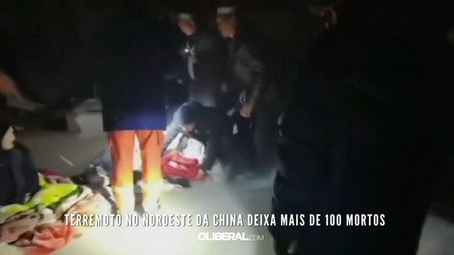Terremoto no noroeste da China deixa mais de 100 mortos