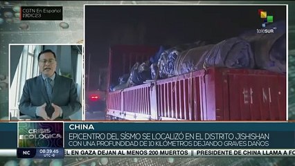 Cientos de personas fallecieron por terremoto en China