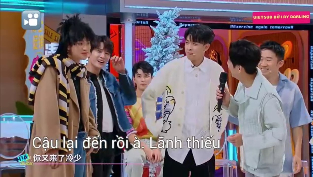 [Vietsub] Thiếu gia lạnh lùng - “Lãnh thiếu” HOÀNG MINH HẠO đối đầu Mỹ nữ Tân Cương CÁP NI KHẮC TƯ | Hậu trường chương trình “XIN CHÀO THỨ 7”