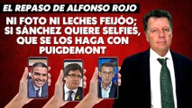 Alfonso Rojo: “Ni foto ni leches Feijóo; si Sánchez quiere selfies, que se los haga con Puigdemont”