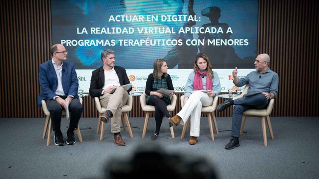 Actuar en digital: La realidad virtual aplicada a programas terapéuticos en menores
