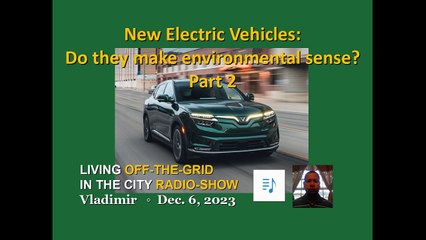 EVs and the Environment - part 2