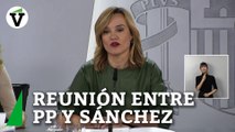 El Gobierno insta a Feijóo a que decida una fecha para reunirse con Sánchez antes de fin de año
