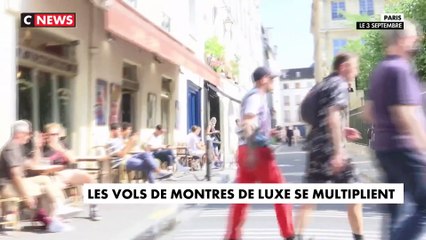 Les vols de montres de luxe se multiplient