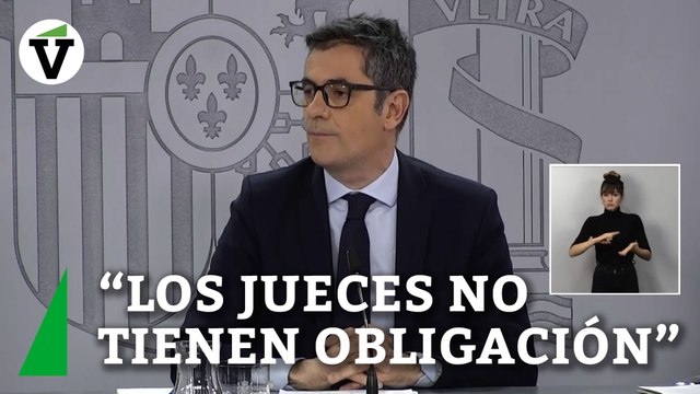 El Ejecutivo aclara que los jueces no tienen obligación de ir a comisiones de investigación