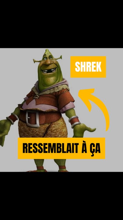 Shrek ressemblait à ça ?