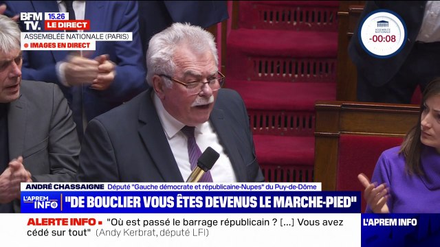 Loi immigration: Ne laissez pas ce texte de la honte fracturer de manière durable notre République assure André Chassaigne (Nupes)