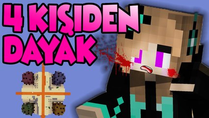 4 KİŞİ ANKA LEYDİYİ DÖVDÜ ! | MİNECRAFT MİCRO BATTLE