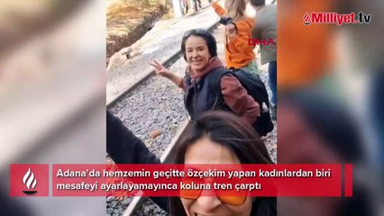 Adım adım dehşet! Hemzemin geçitteki selfie faciayla bitiyordu