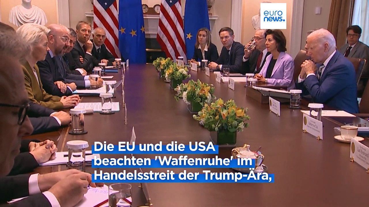 Brüssel verlängert 'Waffenruhe' mit USA im Streit um Stahl- und Aluminiumhandel