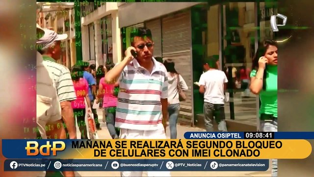 Osiptel: segundo bloqueo de celulares con IMEI clonado se realizará el 20 de diciembre
